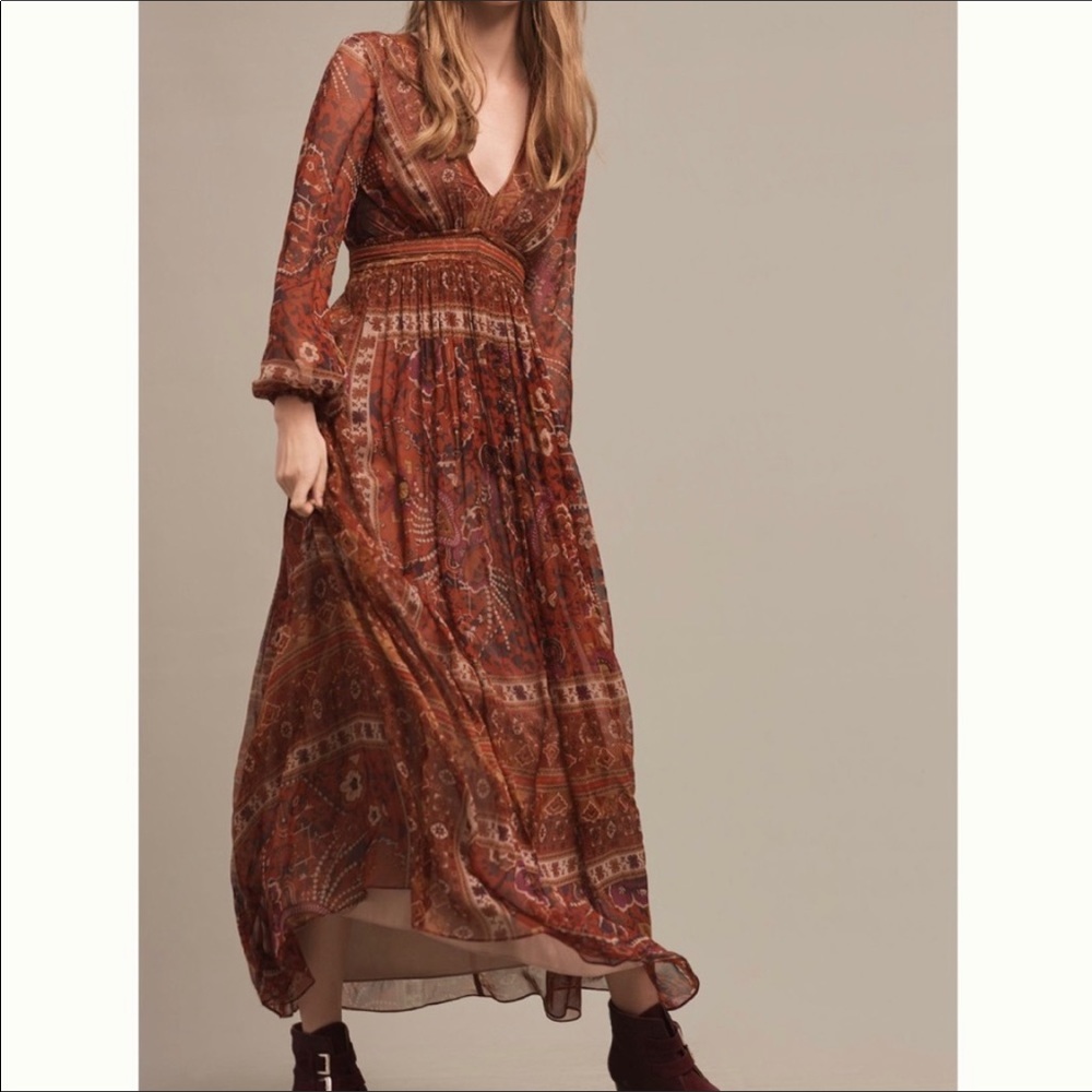 Anthropologie Ceret Maxi Dress by Ranna Gill